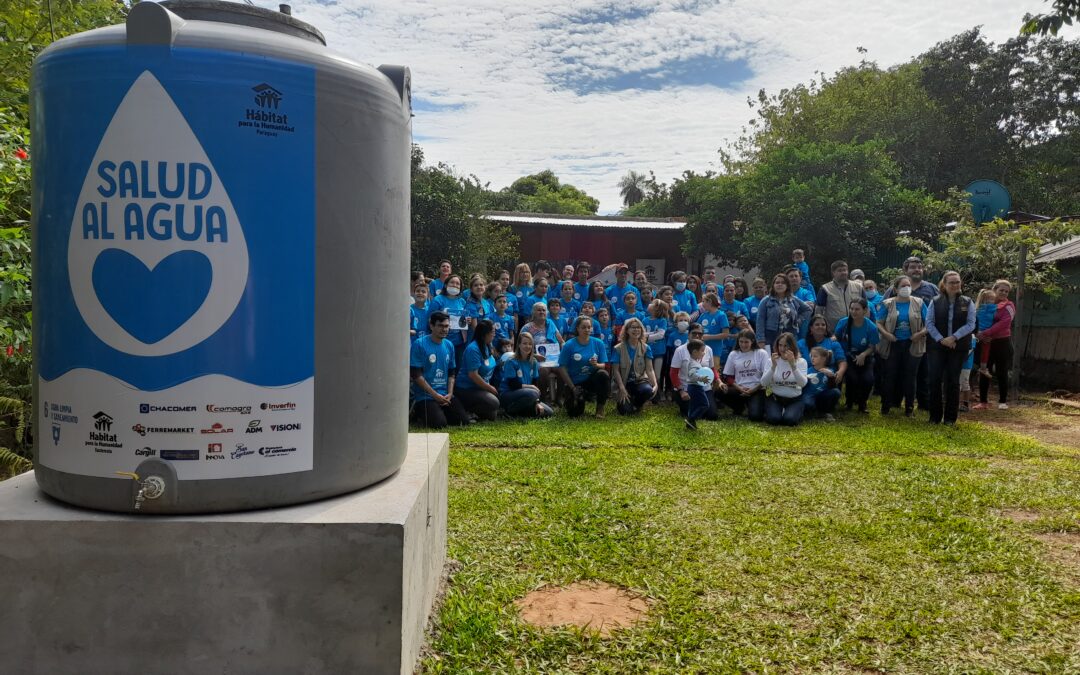 Concluye campaña Salud al Agua con la entrega de obras en María Auxiliadora