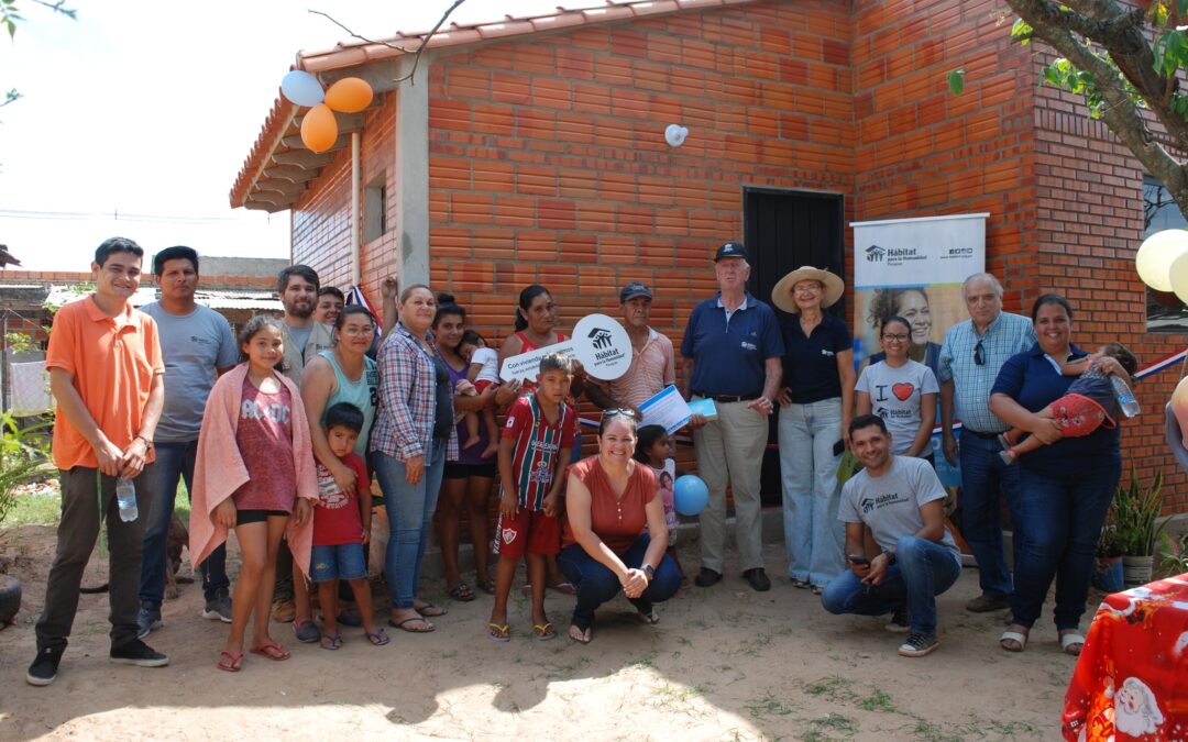 La solidaridad construye nuevos hogares