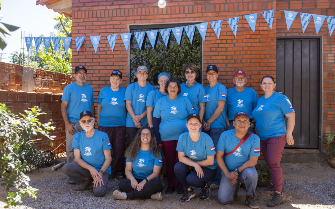 Brigada 25 Años: Voluntarios Internacionales construyeron el nuevo hogar de Norma Páez