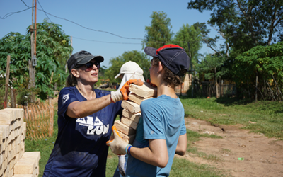 Iniciamos la construcción de baños para 100 familias de Luque