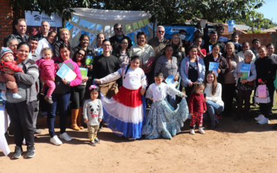 Entrega de obras para el saneamiento de las familias