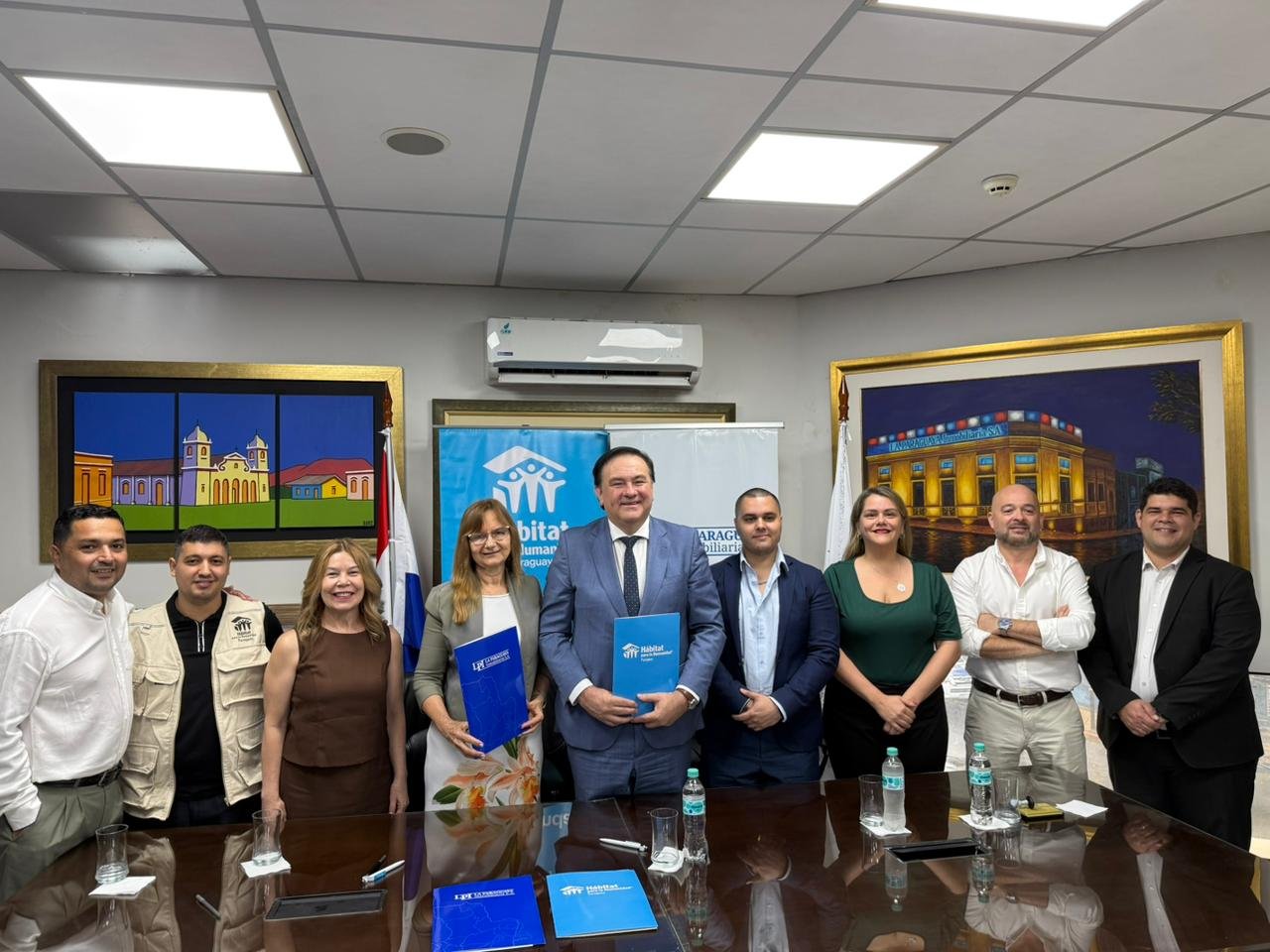 Hábitat para la Humanidad Paraguay y La Paraguaya Inmobiliaria impulsan una alianza estratégica por la vivienda digna