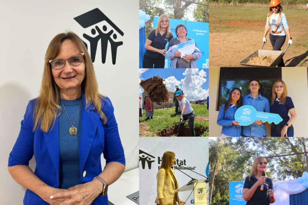 Mary Lechenuck Directora de Habitat para la Humanidad Paraguay
